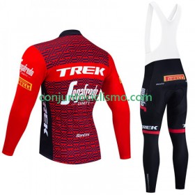 Conjunto Maillot + Culotte largo con tirantes Trek-Segafredo 2023